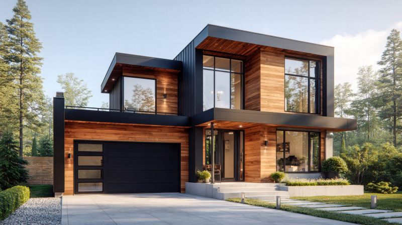 Modern Siding Installation